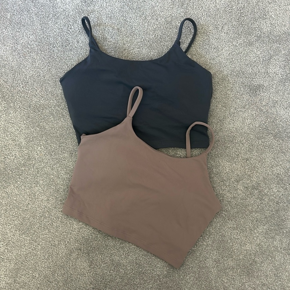 Workout camis bundle. Padded. Small.